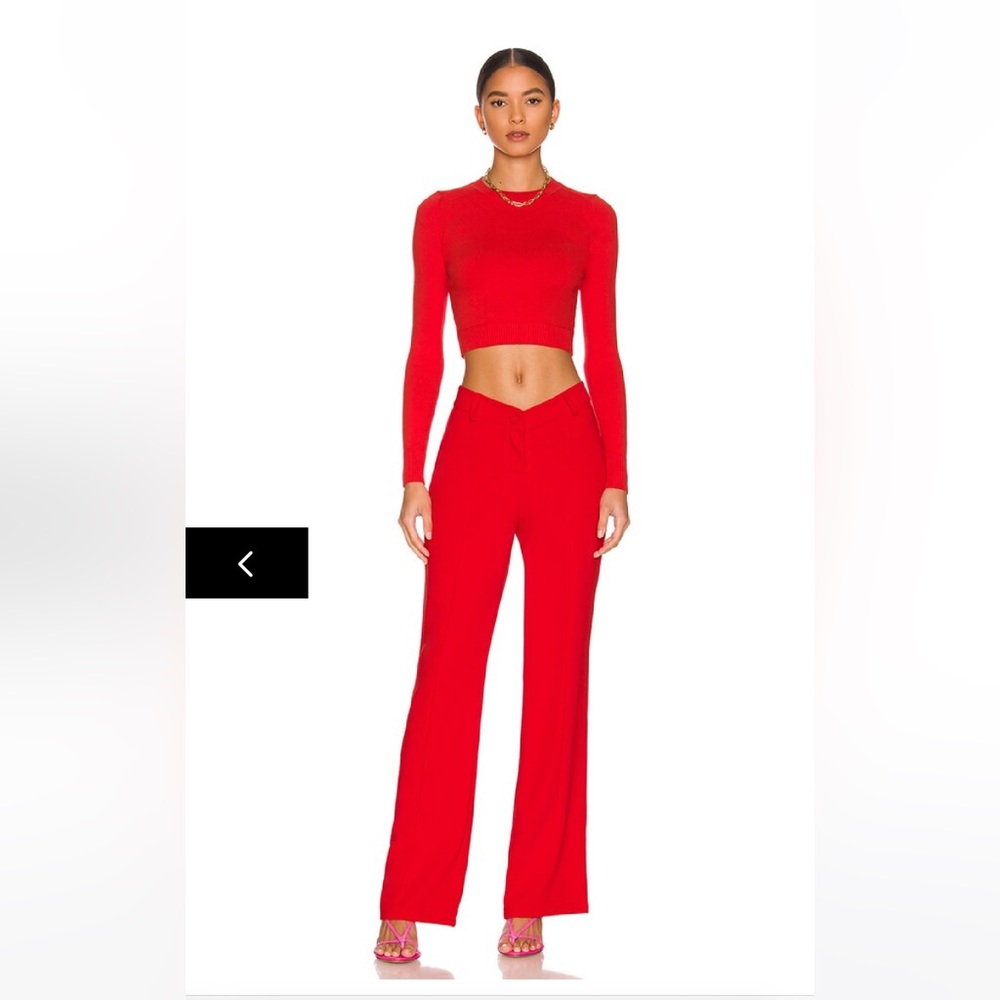 NWT superdown red pant Wendy trouser s